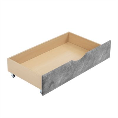 Upholstered Daybed with Drawers and Tufted Sofa Bed