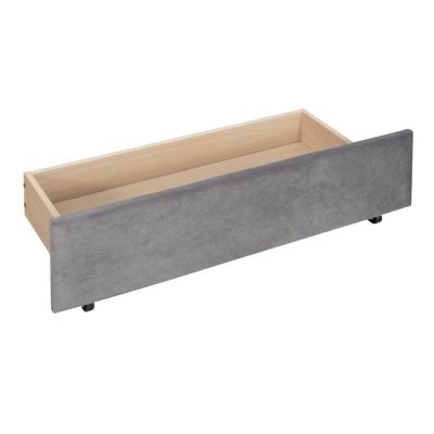 Streamdale Twin Size Upholstered Daybed With Drawers, Wood Slat Support