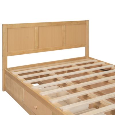 Platform Bed with Storage and Drawers