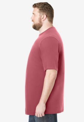 Big & Tall by KingSize Heavyweight Jersey Crewneck T-Shirt