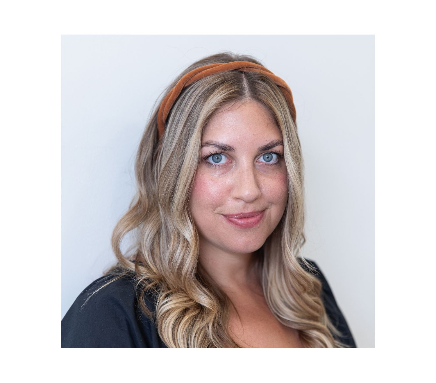 Women s Traditional Felt Headband - Rust