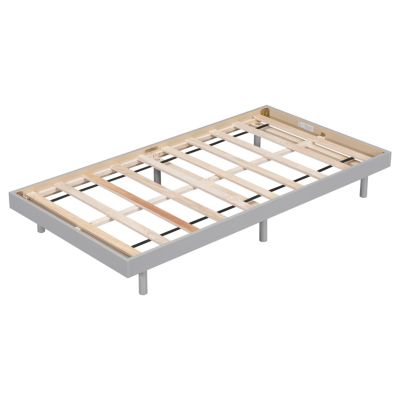 Modern Design Twin Size Floating Platform Bed Frame