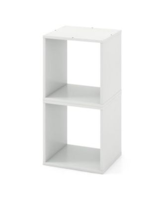 Cube Storage Organizer Set of 2-White