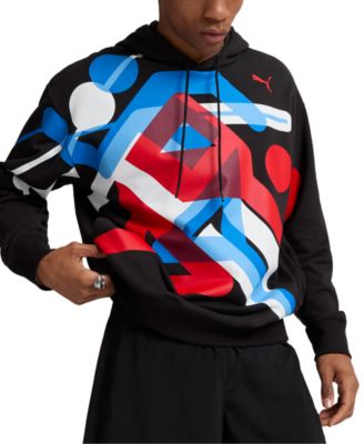Puma - Men's Olympic Village Graphic Logo Hoodie