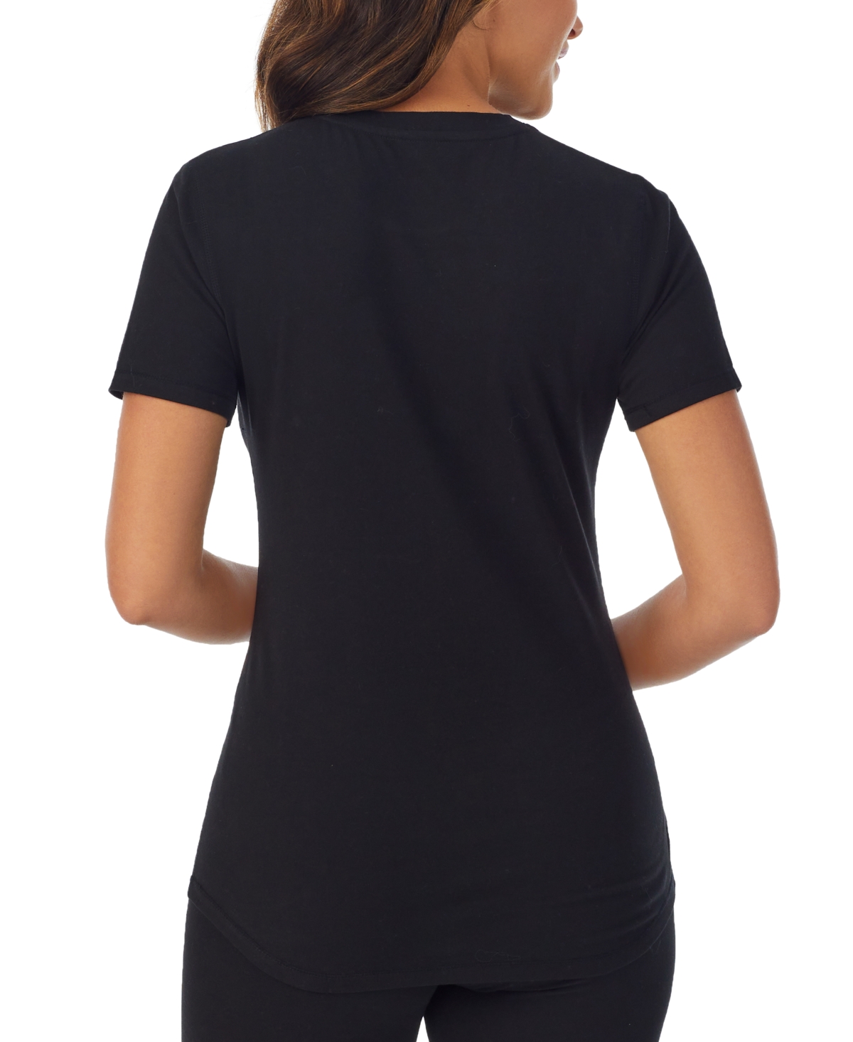 Cuddl Duds Women's Cottonwear Short-Sleeve T-Shirt