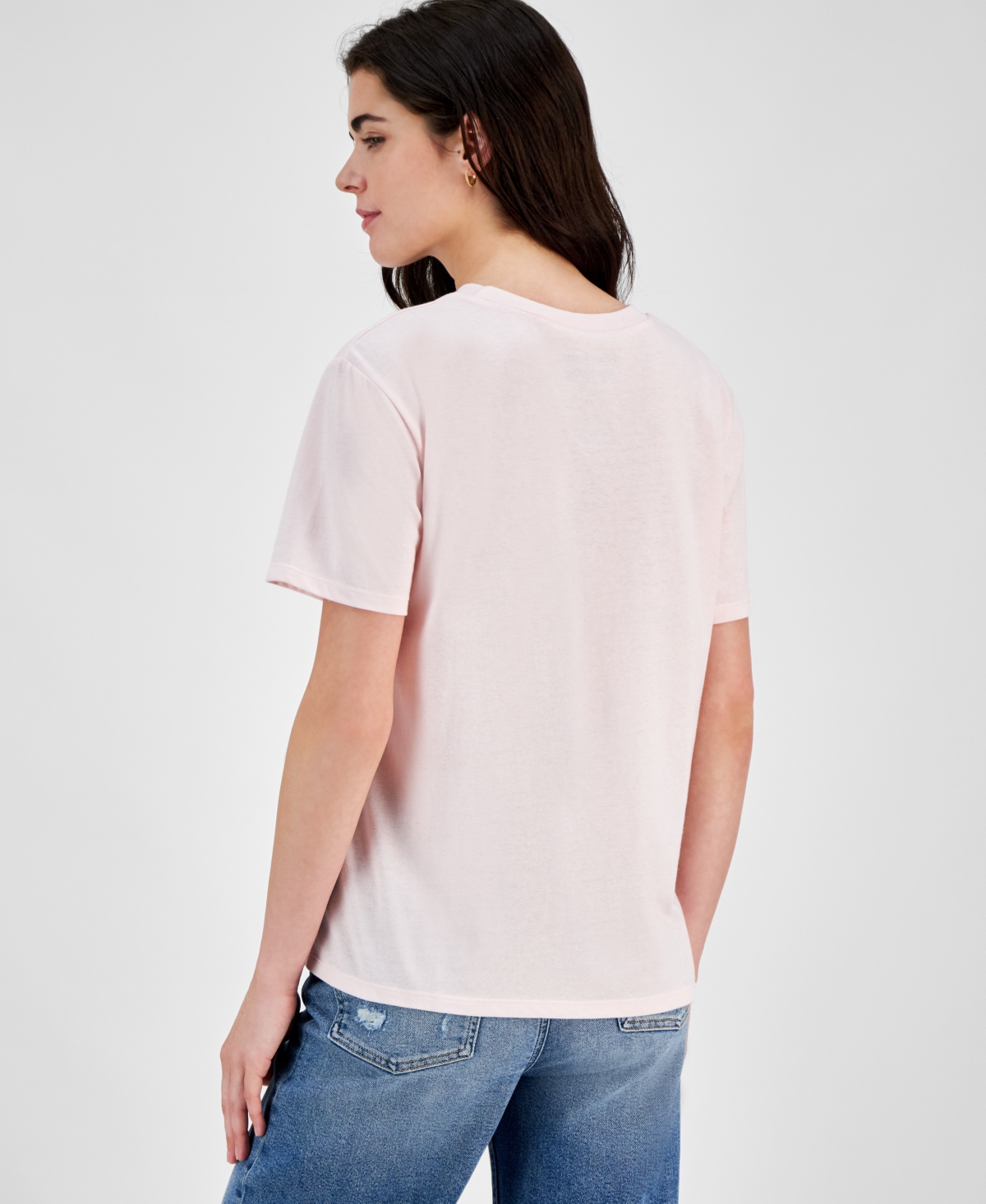 Love Tribe Juniors' Strawberry Shortcake Crewneck Tee