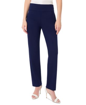 Jones New York - Women's High-Rise Straight-Leg Ankle Pants