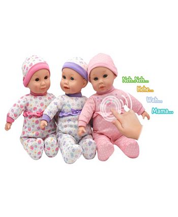 Cuddle Kids: 11\" Its Playtime Set - Doll With Wheel Playcenter & Accessories, Pink Bear Outfit, Ages 2