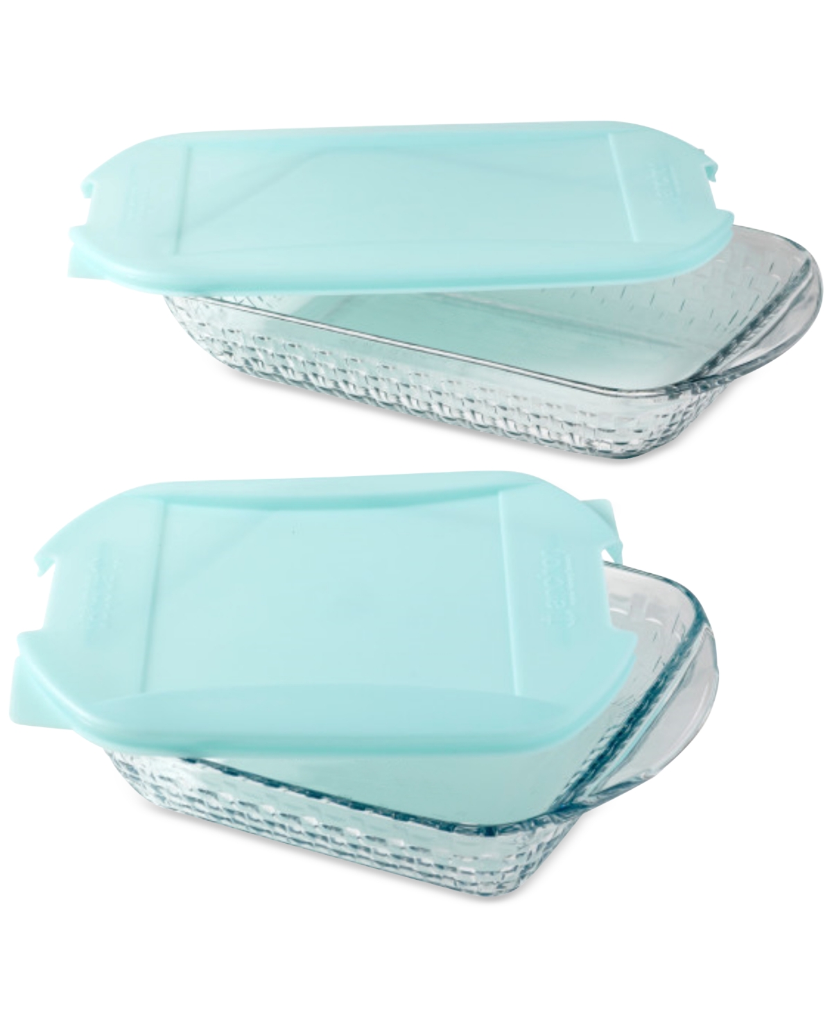 Anchor Hocking Basketweave Embossed 4-pc. Bakeware Bundle In No Color