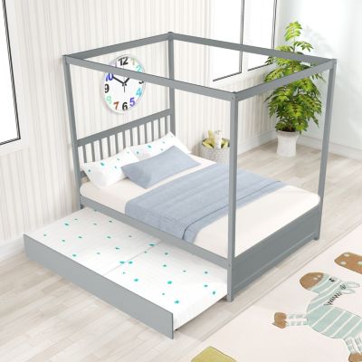 Streamdale Full Bed With Twin Trundle