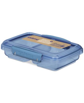 Sistema To Go 1.5-Cup Small Split Food Storage Container - Macy's
