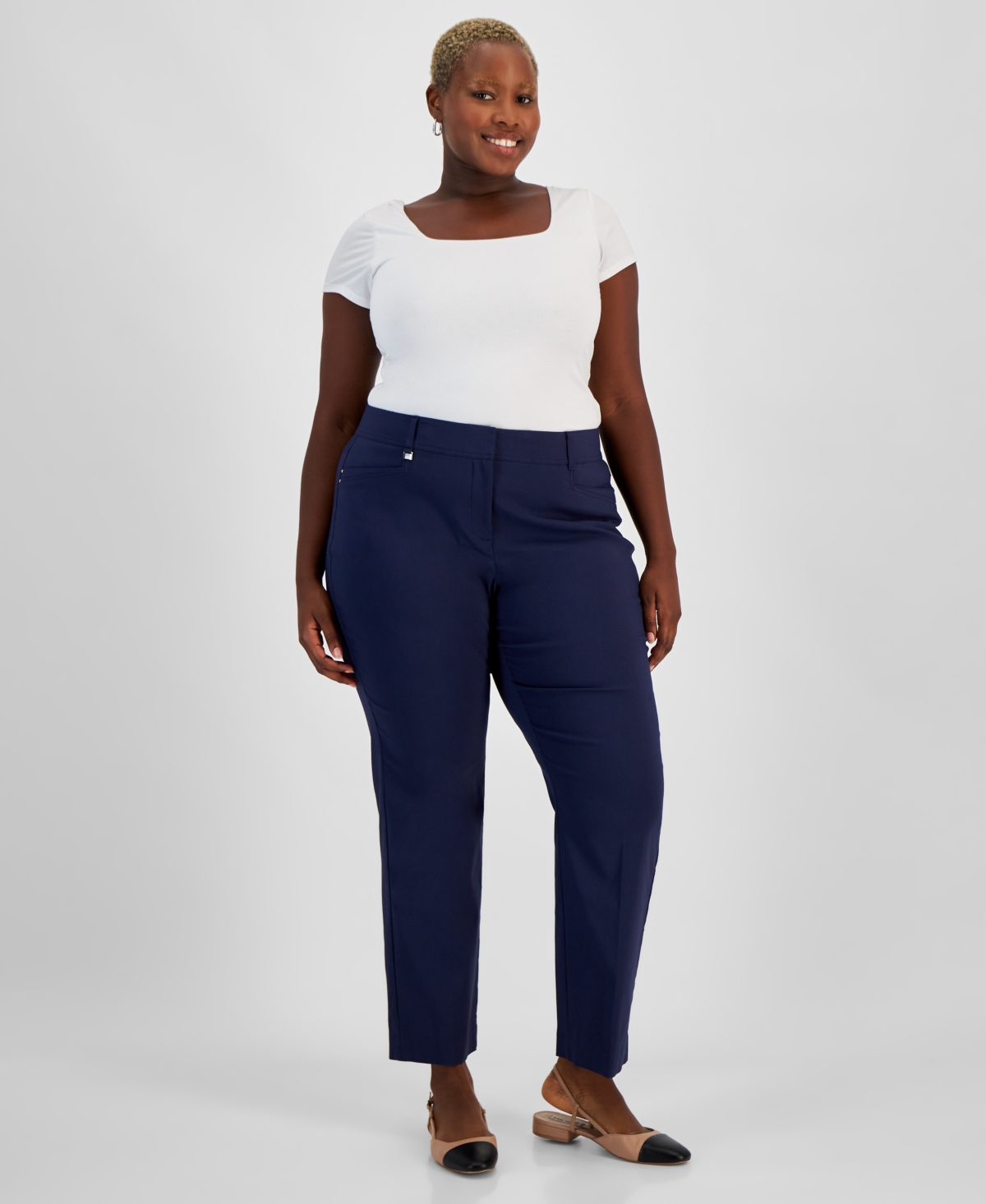 Petite curvy pants online