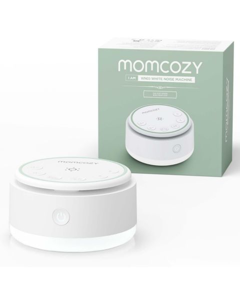 Momcozy Portable White Noise Machine with 20 Soothing Sounds, цвет: Белый