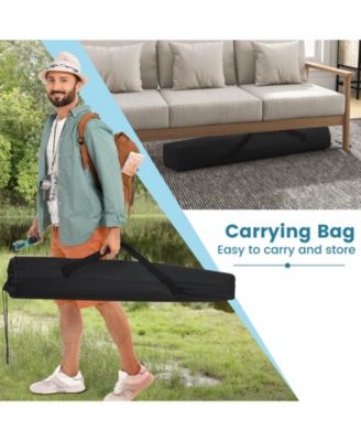 Hammock with Stand and Carrying Case-Multicolor