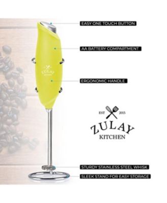 One-Touch Handheld Milk Frother – Easy Use Foam Maker