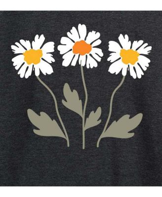 Retro Daisies Plus Size Graphic Pullover