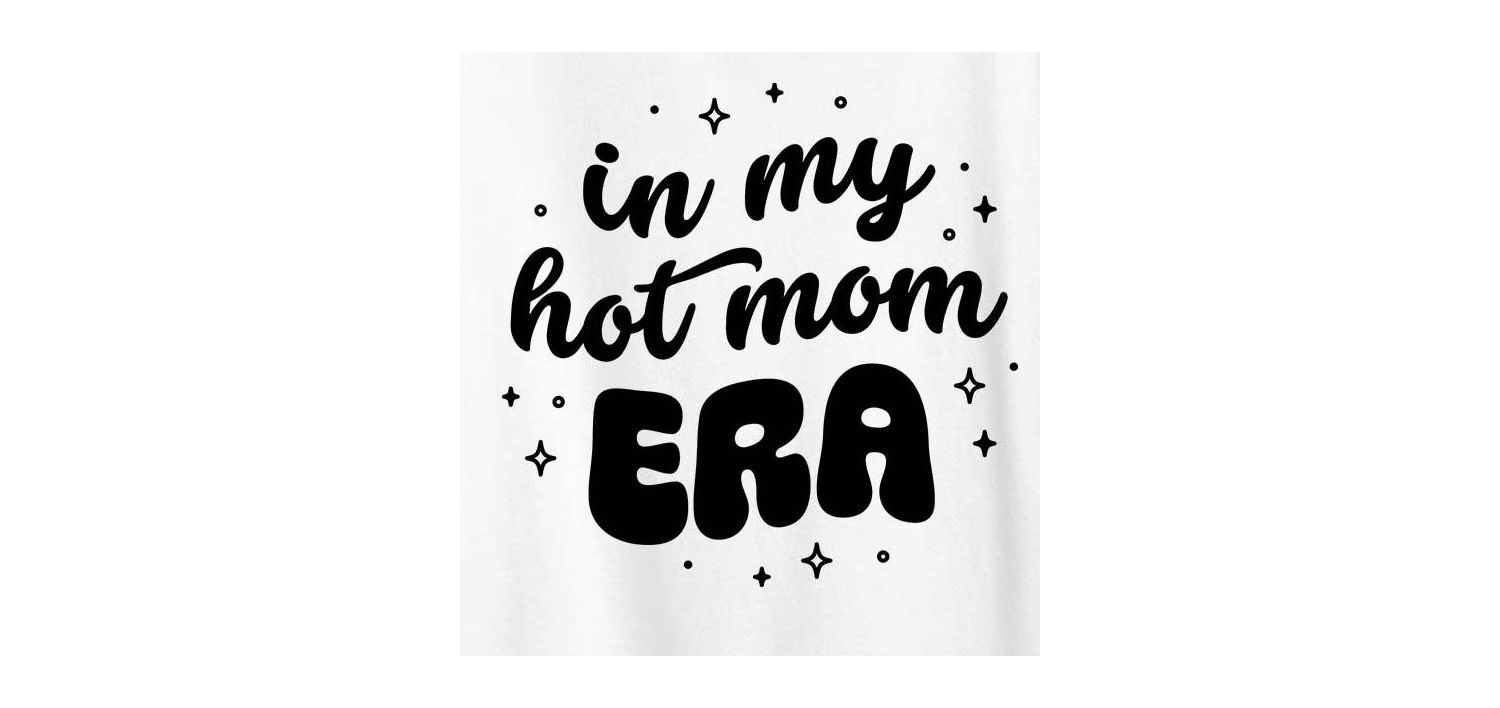 In My Hot Mom Era Plus Size Graphic T-Shirt