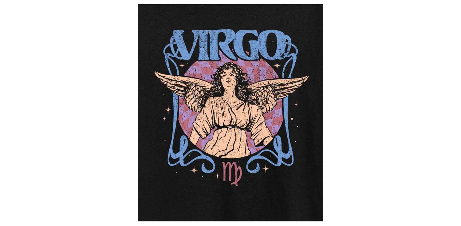 Virgo Zodiac Plus Size Graphic T-Shirt