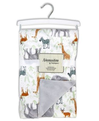 Baby Boys and Baby Girls 2 Layer Minky Blanket