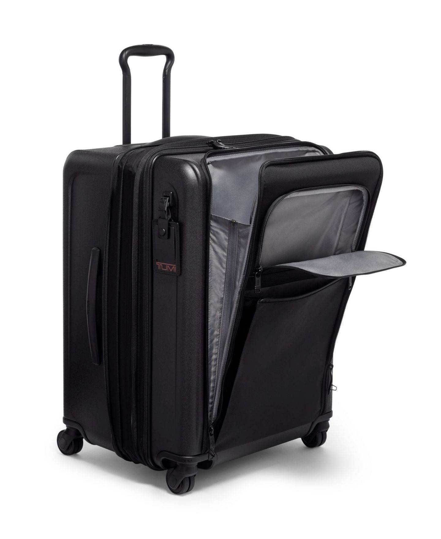 Сумка Tumi Alpha Short Trip Expandable 4 Wheel Packing Case, цвет: Чёрный — фото 3
