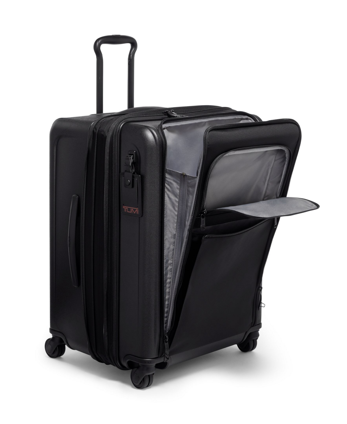 Tumi Alpha Short Trip Expandable 4 Wheel Packing Case In Black