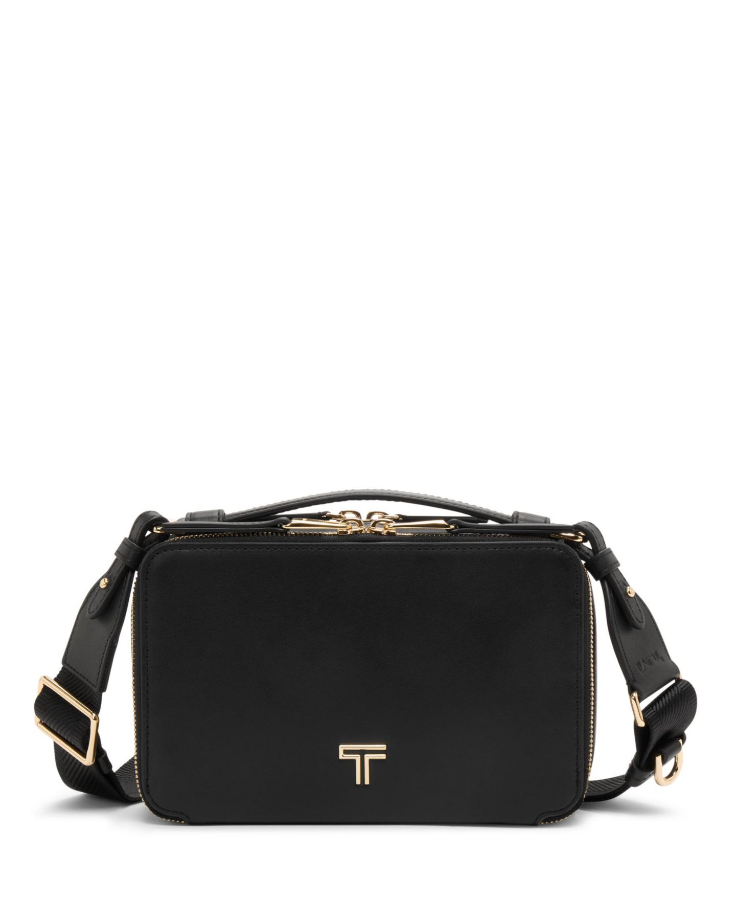 Сумка Tumi Voyageur Myla Crossbody, цвет: Чёрный / Светлый золотой — фото 1