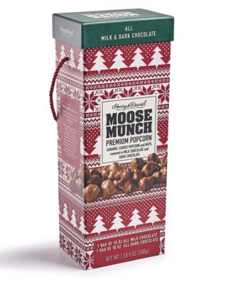 Harry & David Macy's Holiday Moose Munch 20 Oz Tall Box
