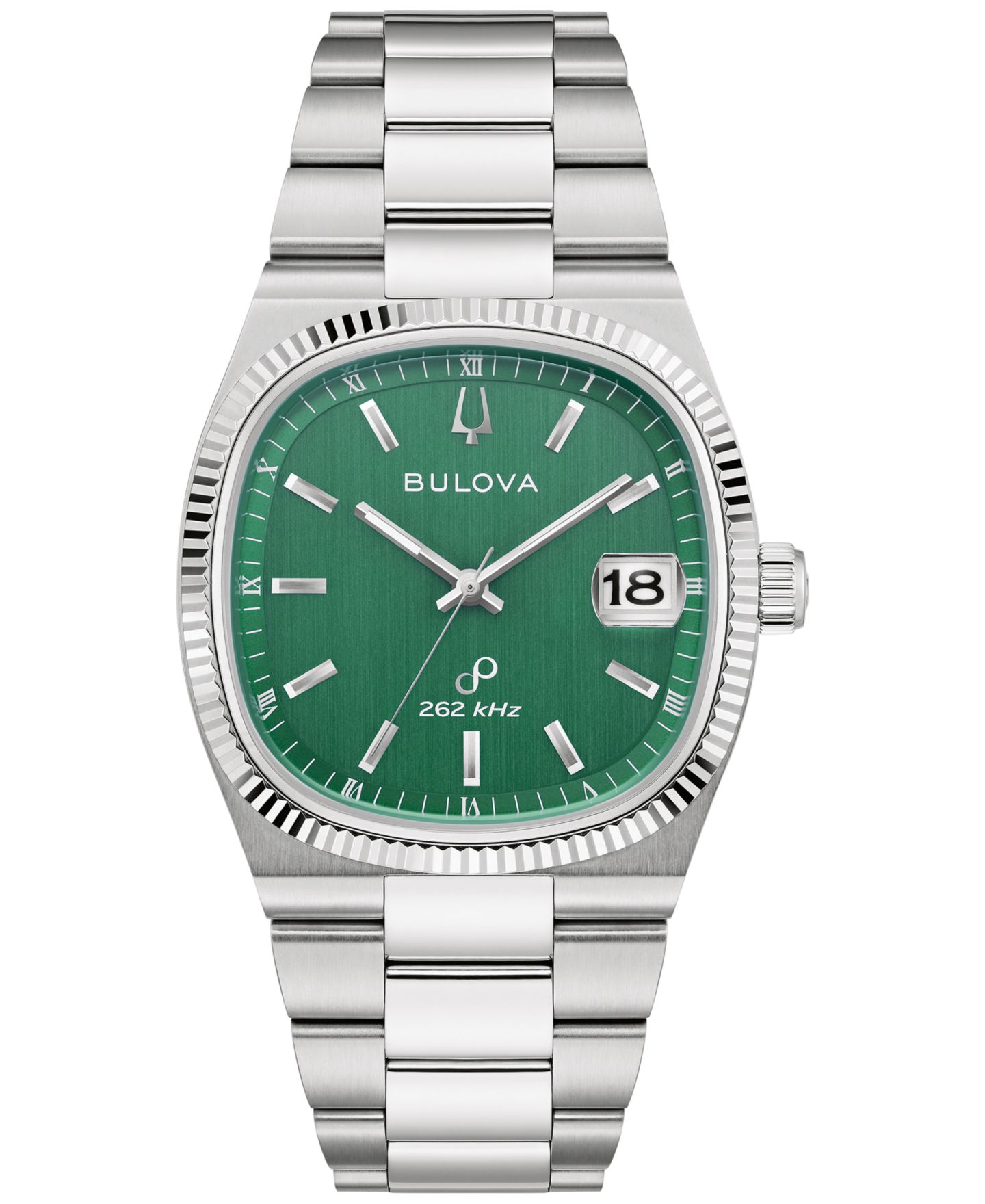 Мужские часы Bulova Super Seville Stainless Steel Bracelet Watch 38mm — фото 1