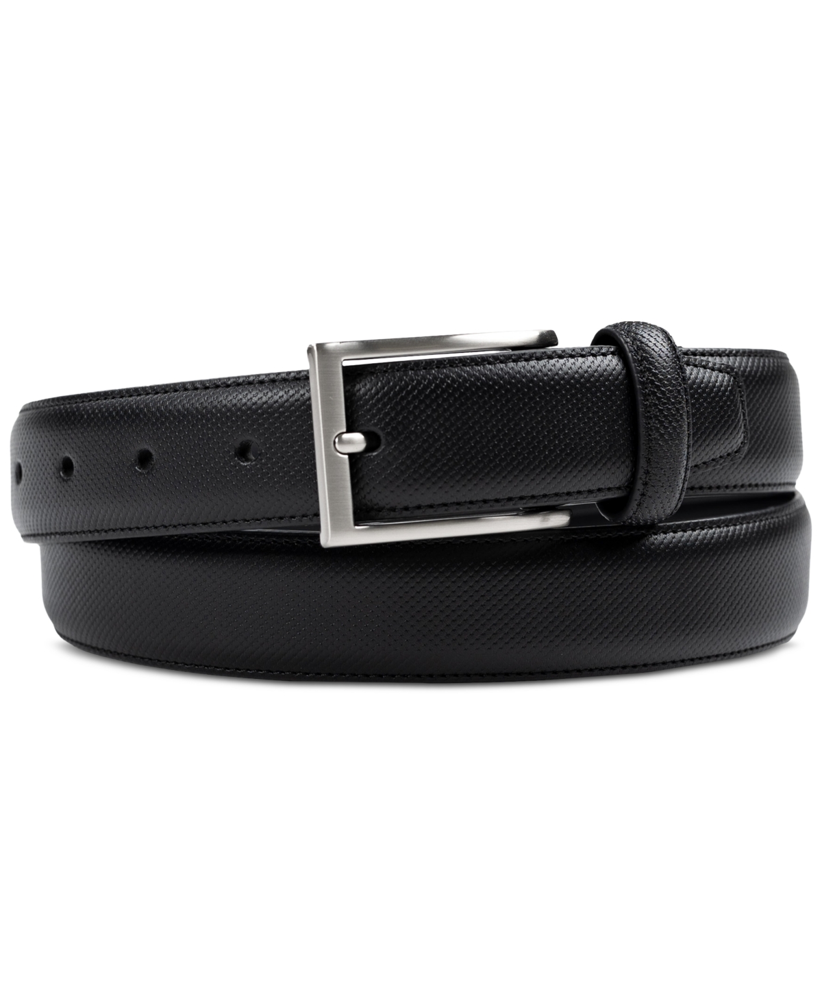 Men's Stitched Belt, Created for Macy's - Tan