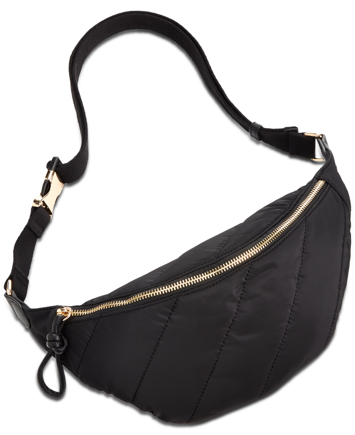 Nylon Belt Bag, Exclusively at Macy's - Black