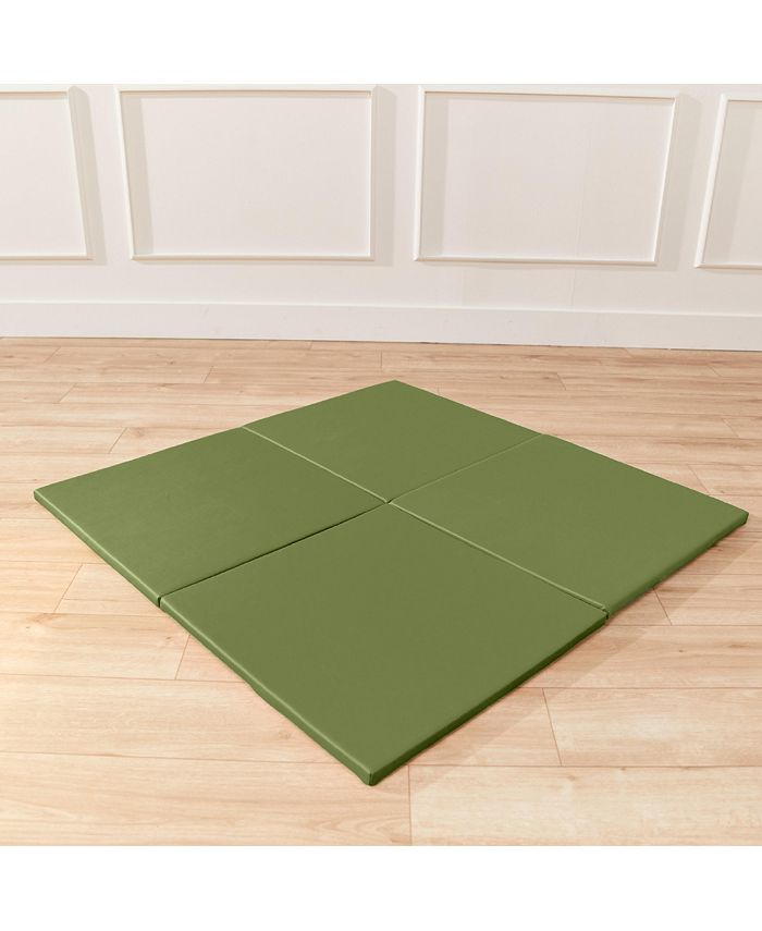 ECR4Kids SoftZone Play Patch Activity Mat Squares, Hunter Green, 4-Pack ...