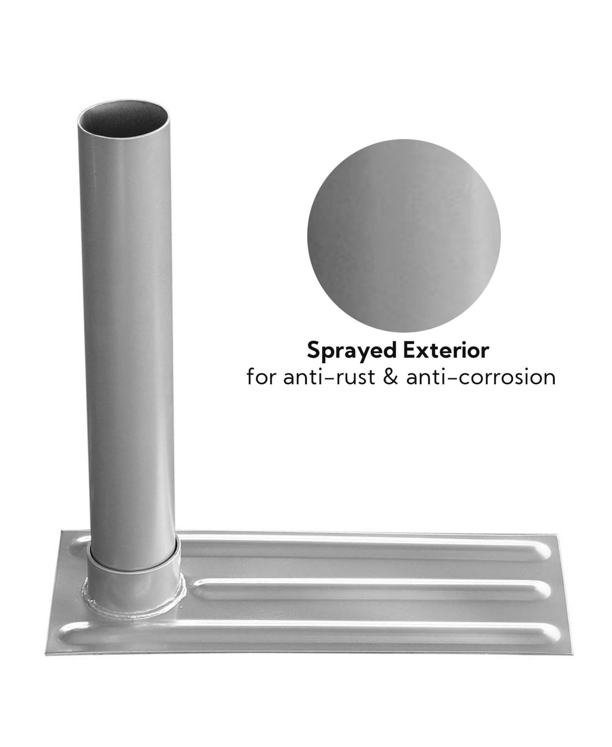 Yescom 25' Telescopic Aluminum Flag Pole Kit Tire Mount Stand 3'x5' Flag Ball Pole Top