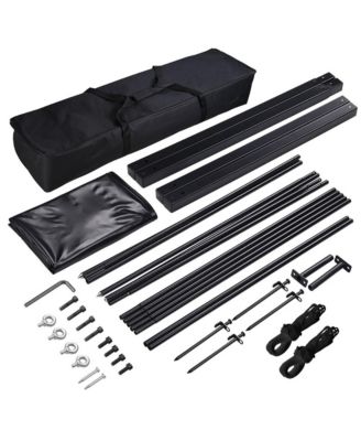 100" Portable Detachable Projector Screen with Stand Movie Projection 16:9 HD 1.1 Gain