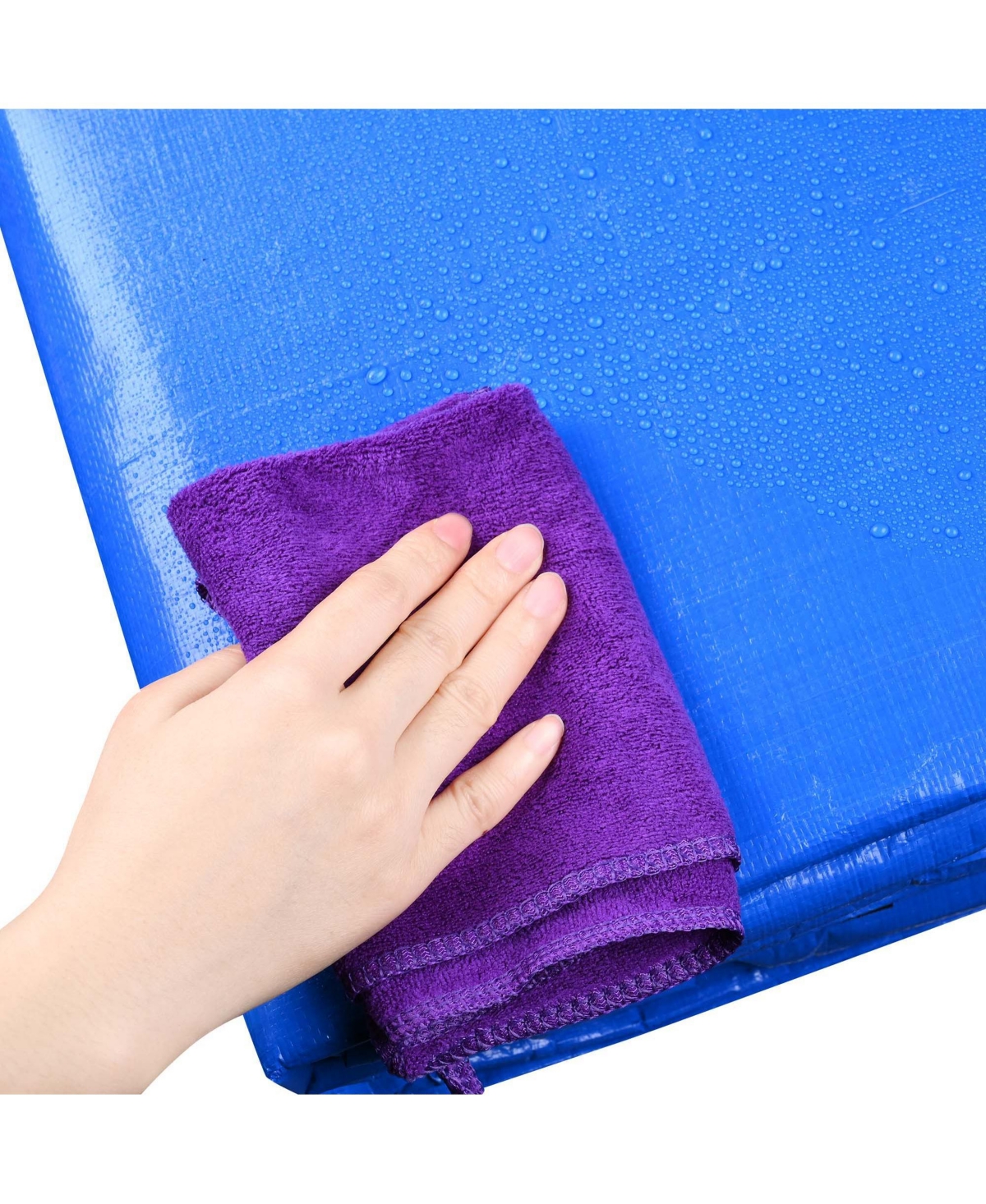 Yescom Mattress Bag Protector for Moving and Storage Heavy Duty 8 Handles Mattress Cover for Moving Cali King Size 2 Pack