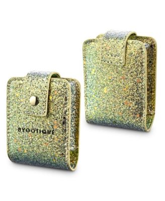 Portable Lipstick Case Lip Gloss Pouch with Mirror for Purse Mini Bag