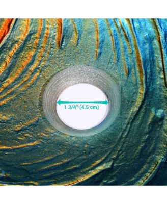 Waterdrop Shape Tempered Glass Vessel Sink Vanity Counter Top Basin