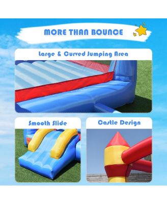 Inflatable Bounce House Castle Jumper Without Blower