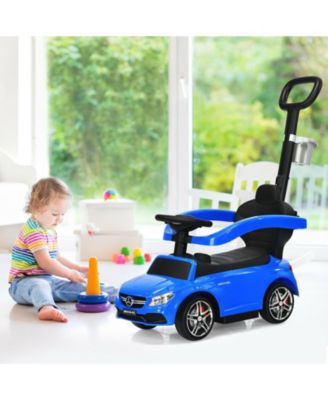 3-in-1 Mercedes Benz Ride-on Toddler Sliding Car