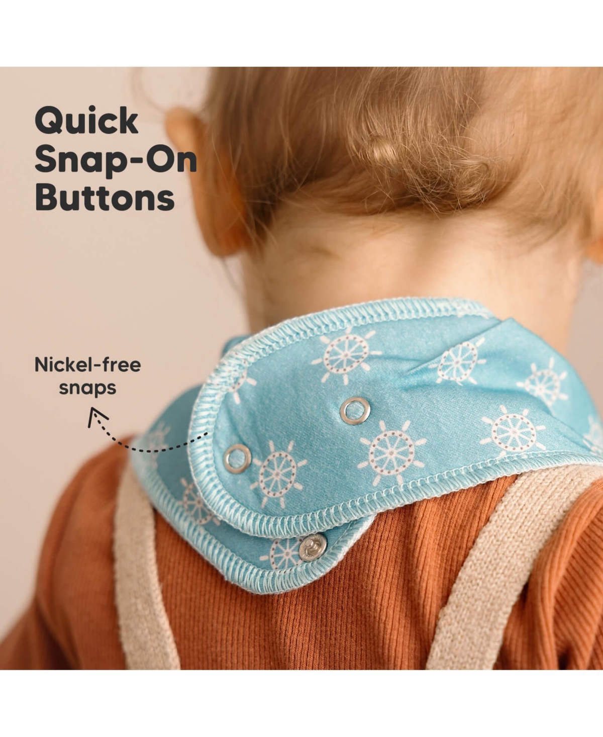 KeaBabies 8pk Organic Baby Bandana Bibs, Baby Drool Bibs for Baby Boy, Girl, Baby Bibs for Infant, Newborn
