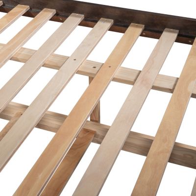 Full Over Full Bunk Bed With Twin Size Trundle