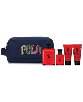 Ralph Lauren Men's 5-Pc. Polo Red Eau de Toilette Gift Set - Macy's