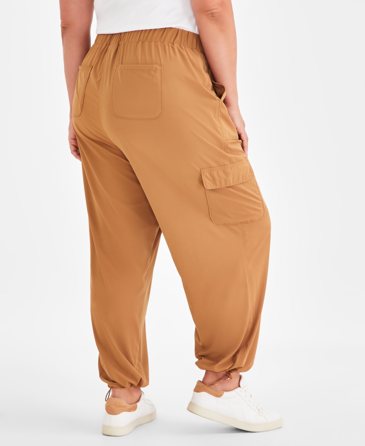 Style & Co Plus Size Pull-On Utility Pants, Created for Macy's
