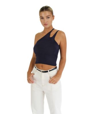 Women's Symphony Double Strap Knit Crop