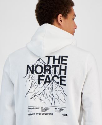 【THE NORTH FACE】PRINTED HOODIE The North Face Men's Mountain Peaks Standard-Fit Printed
