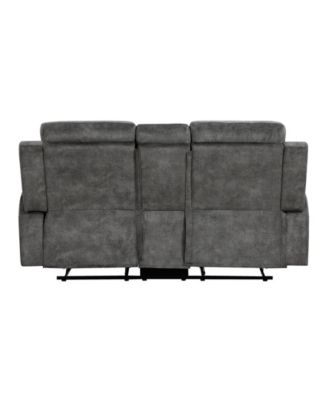 White Label Pagosa 71" Double Reclining Love Seat with Center Console