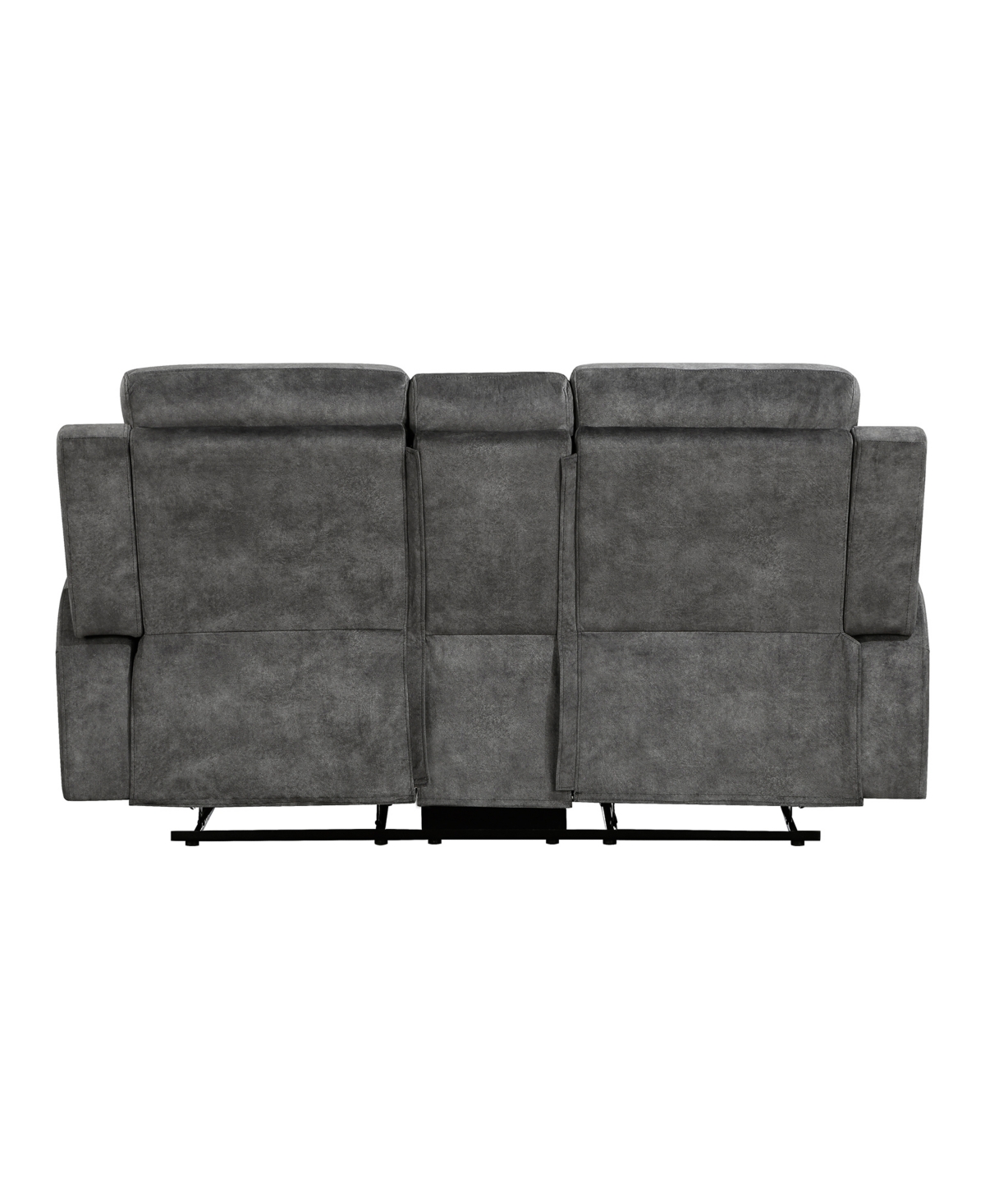 HOMELEGANCE WHITE LABEL PAGOSA 71" DOUBLE RECLINING LOVE SEAT WITH CENTER CONSOLE 