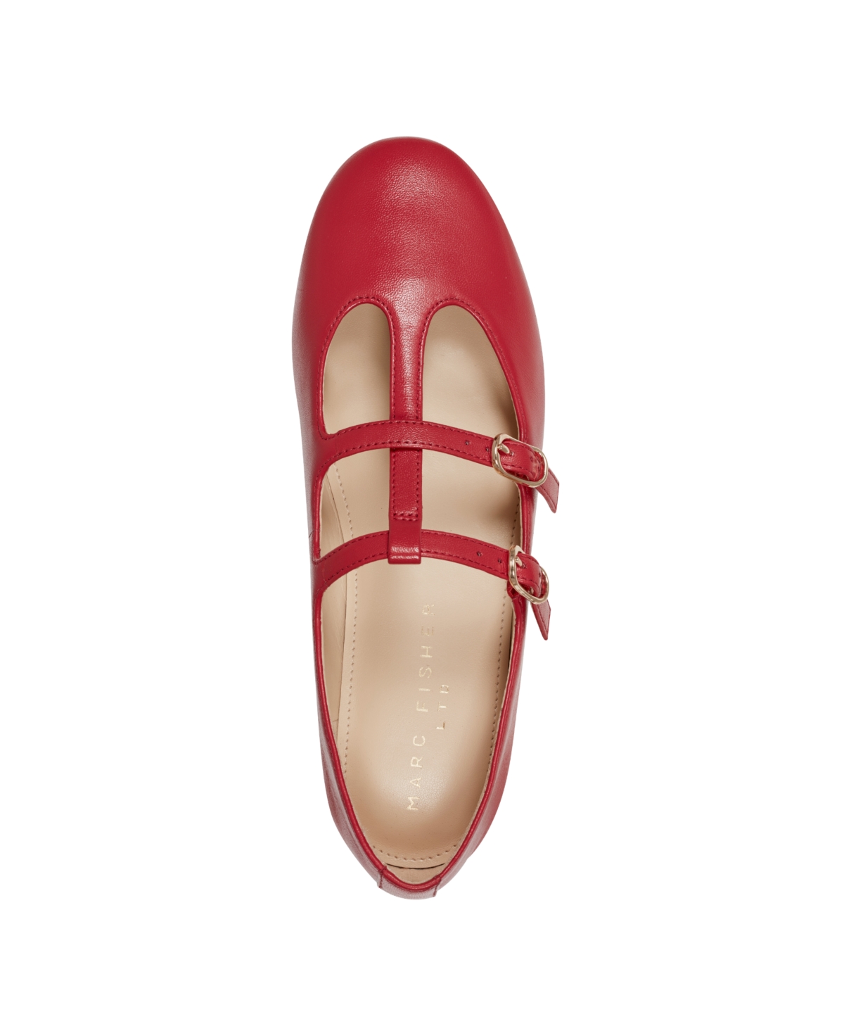 Marc Fisher Ltd Women's Evie Round Toe Dress Ballet Flats