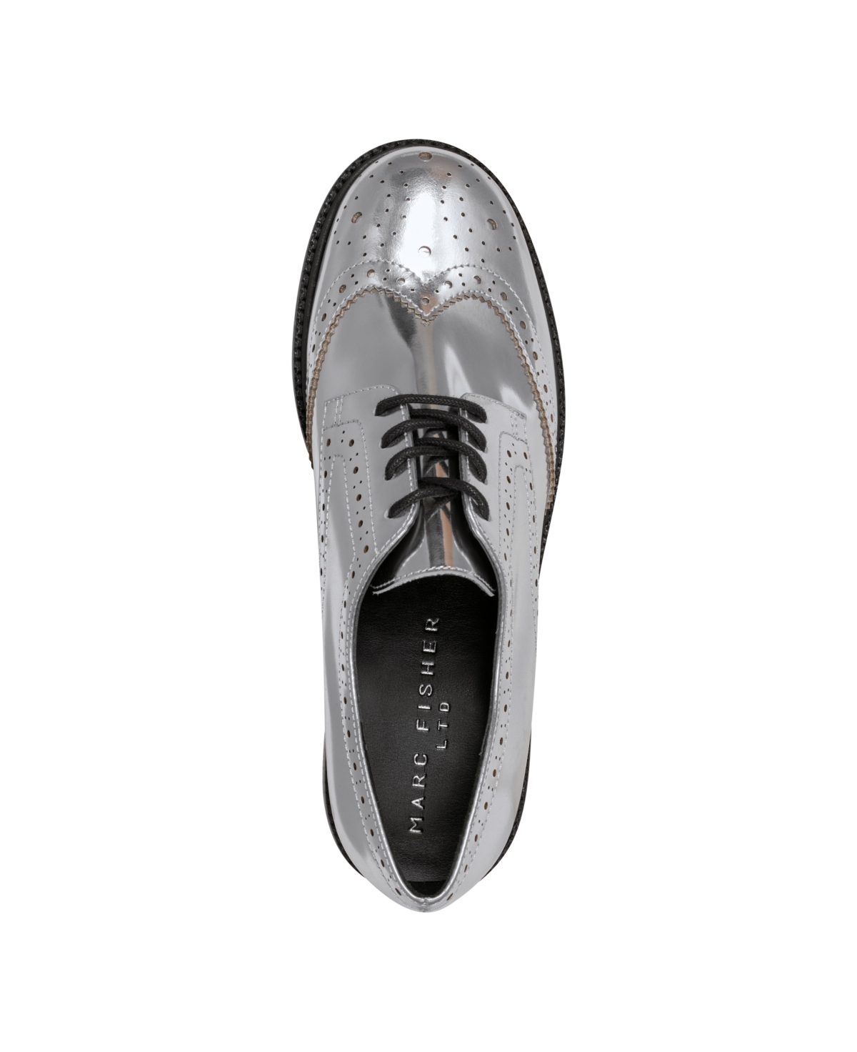 Marc Fisher Ltd Women's Perrie Casual Round Toe Lace-Up Loafers