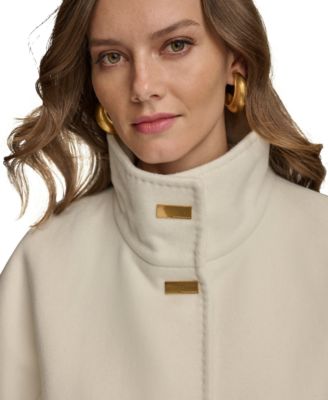 Women's Stand-Collar Single-Breasted Coat