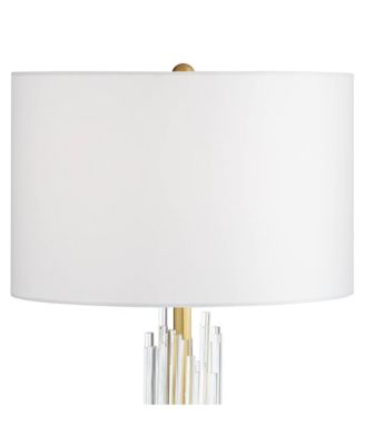 Possini Euro Design Aloise Mid Century Modern Glam Luxury Table Lamp 27 ...